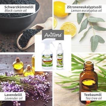 Zeckenspray - rein pflanzliches Repellent für Hunde