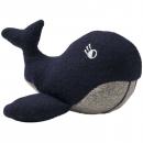 nachhaltiges Kuschelspielzeug - Wal - 24 cm